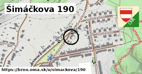 Šimáčkova 190, Brno