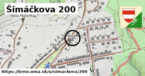 Šimáčkova 200, Brno