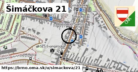 Šimáčkova 21, Brno