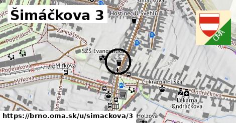 Šimáčkova 3, Brno