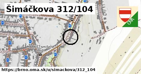 Šimáčkova 312/104, Brno