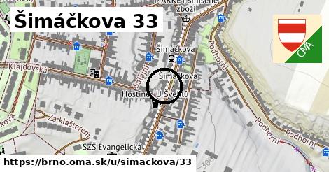 Šimáčkova 33, Brno