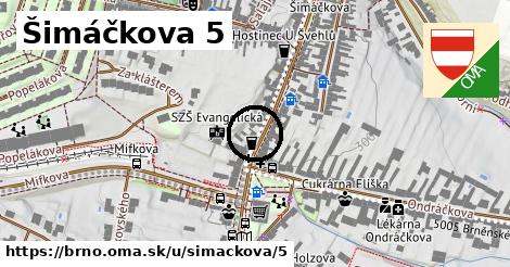 Šimáčkova 5, Brno