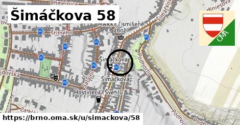 Šimáčkova 58, Brno