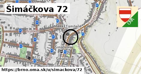 Šimáčkova 72, Brno