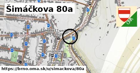 Šimáčkova 80a, Brno