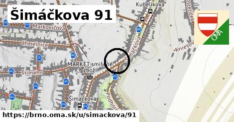 Šimáčkova 91, Brno