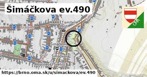 Šimáčkova ev.490, Brno