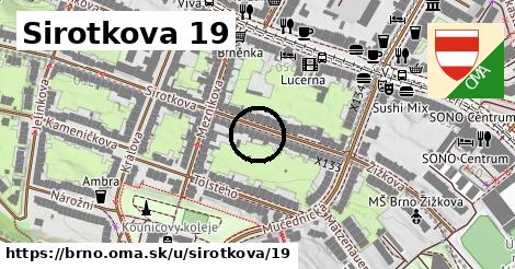 Sirotkova 19, Brno