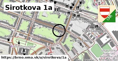 Sirotkova 1a, Brno