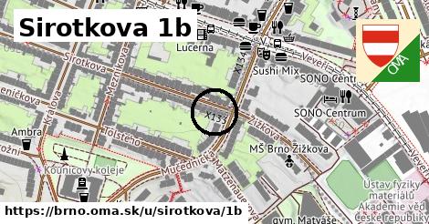 Sirotkova 1b, Brno