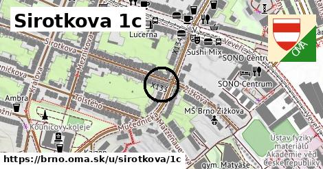 Sirotkova 1c, Brno