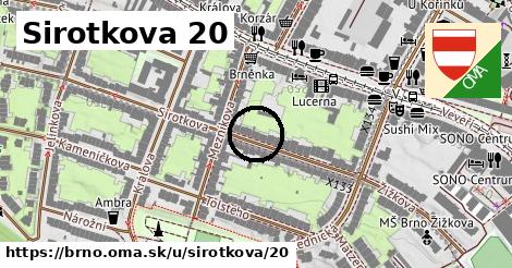 Sirotkova 20, Brno