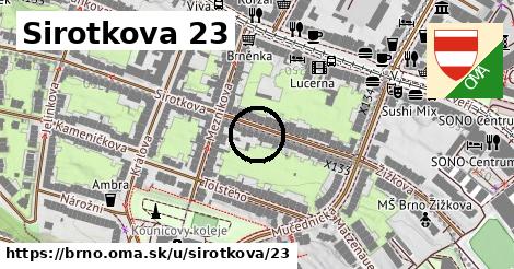 Sirotkova 23, Brno