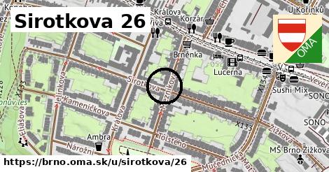 Sirotkova 26, Brno