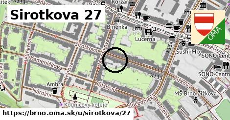Sirotkova 27, Brno