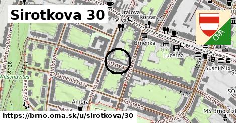 Sirotkova 30, Brno