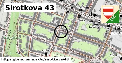 Sirotkova 43, Brno