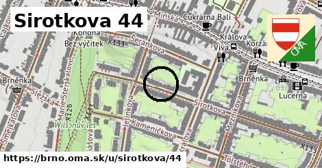 Sirotkova 44, Brno