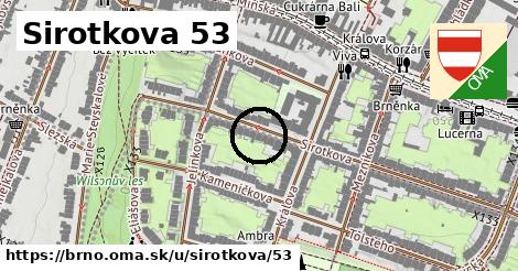 Sirotkova 53, Brno