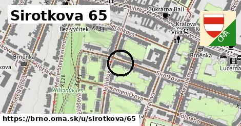 Sirotkova 65, Brno