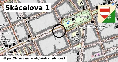 Skácelova 1, Brno