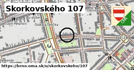 Skorkovského 107, Brno