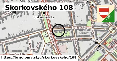 Skorkovského 108, Brno