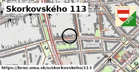 Skorkovského 113, Brno