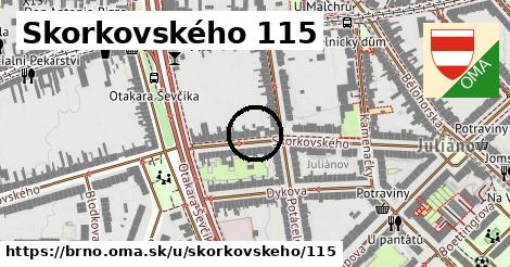 Skorkovského 115, Brno