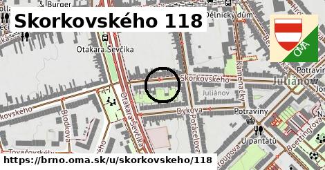 Skorkovského 118, Brno