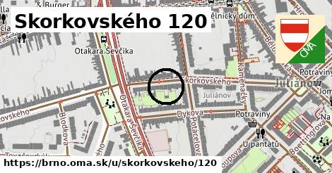 Skorkovského 120, Brno