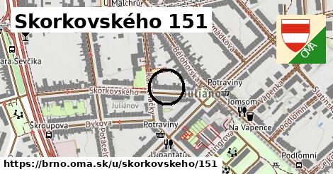 Skorkovského 151, Brno