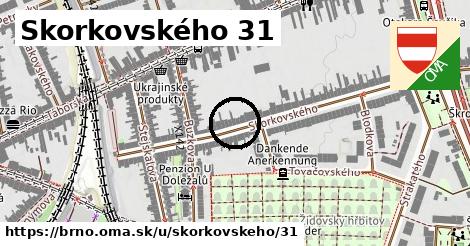 Skorkovského 31, Brno