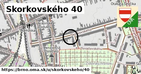 Skorkovského 40, Brno