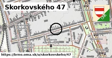 Skorkovského 47, Brno