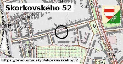 Skorkovského 52, Brno