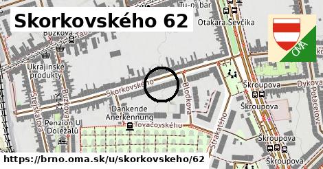 Skorkovského 62, Brno