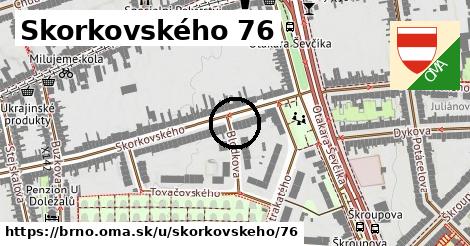 Skorkovského 76, Brno