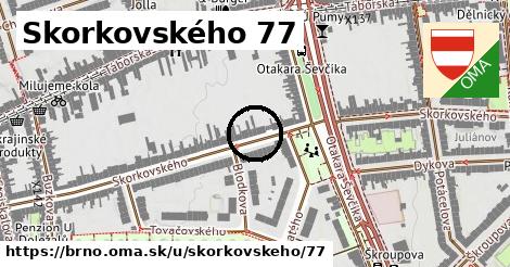 Skorkovského 77, Brno