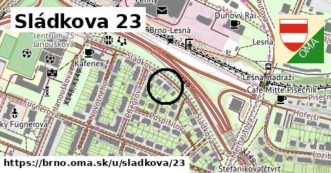 Sládkova 23, Brno