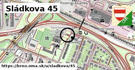 Sládkova 45, Brno