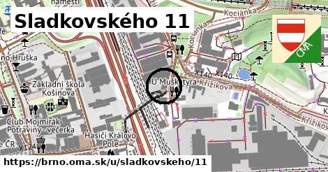 Sladkovského 11, Brno