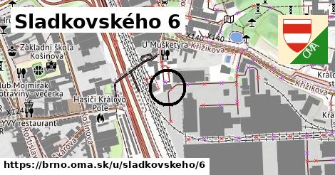 Sladkovského 6, Brno