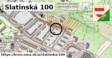 Slatinská 100, Brno