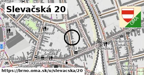 Slevačská 20, Brno