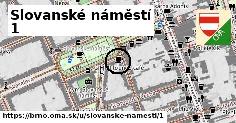 Slovanské náměstí 1, Brno