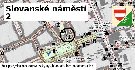 Slovanské náměstí 2, Brno