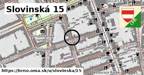 Slovinská 15, Brno