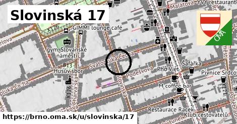 Slovinská 17, Brno